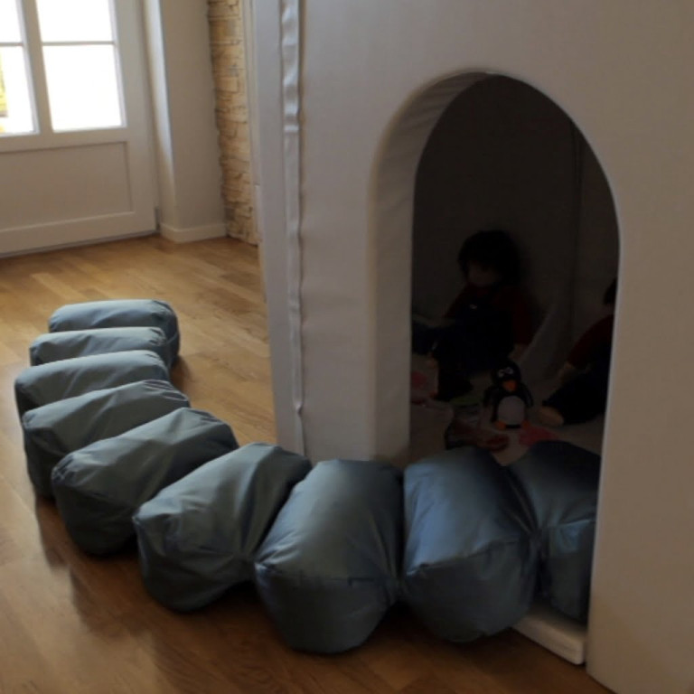 Lilla Huset vit inkl. 2 speglar