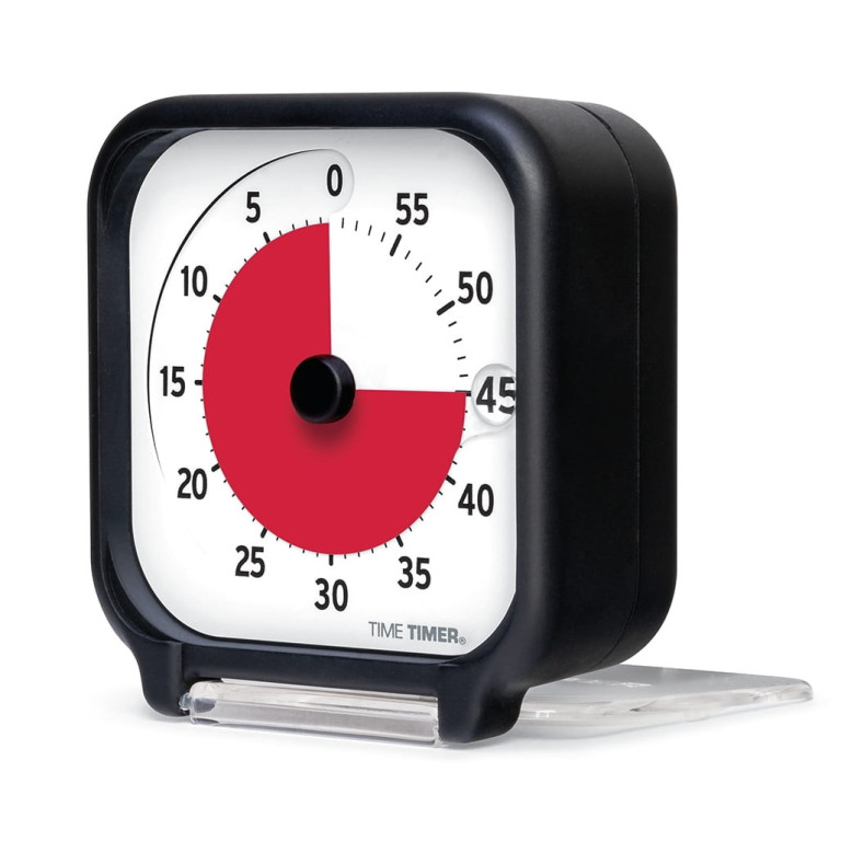 Klocka Time Timer® Small 8x8cm Svart
