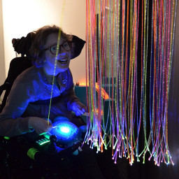 Fiberoptik Färg 100 trådar 2 m Fiberoptik Färg 100 trådar 2 m