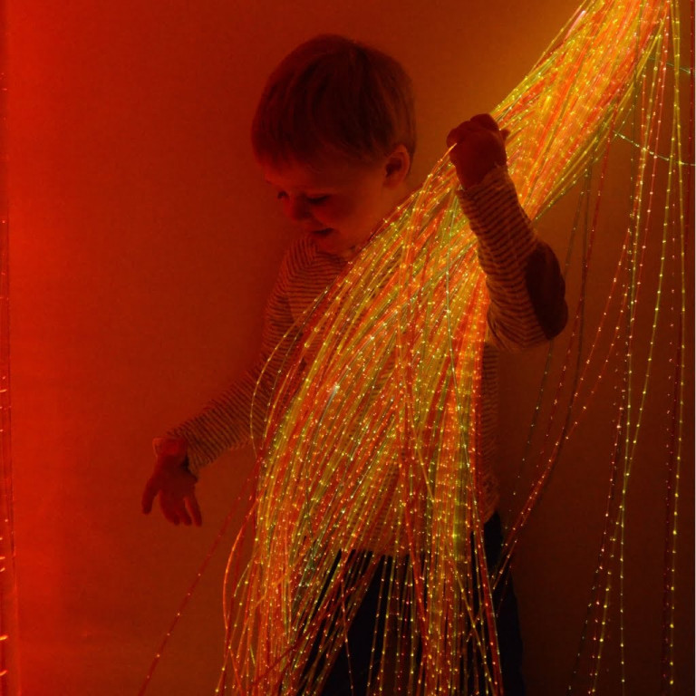 Fiberoptik UV 100 Trådar 2m