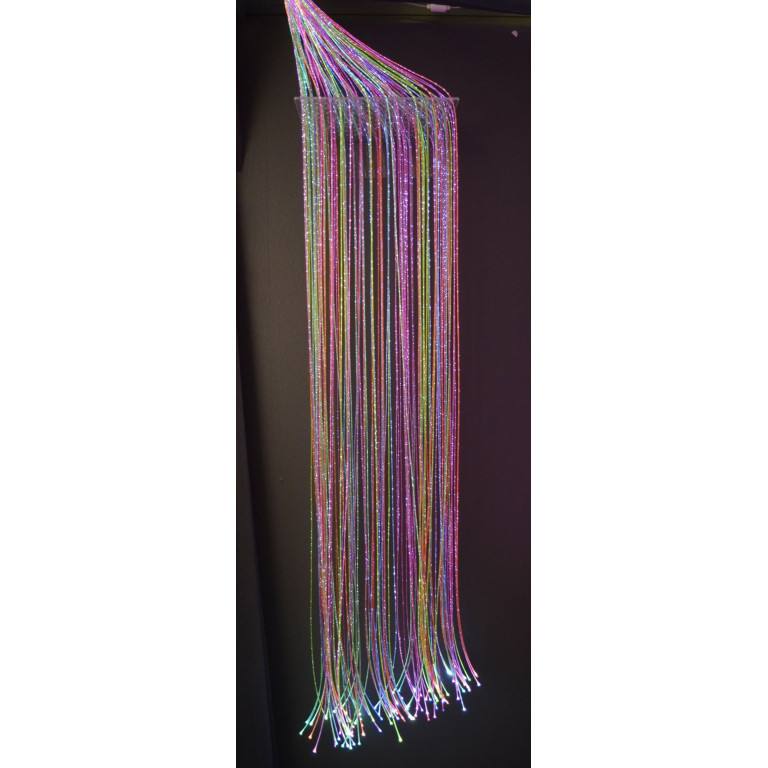 Fiberoptik Färg 100 trådar 2 m