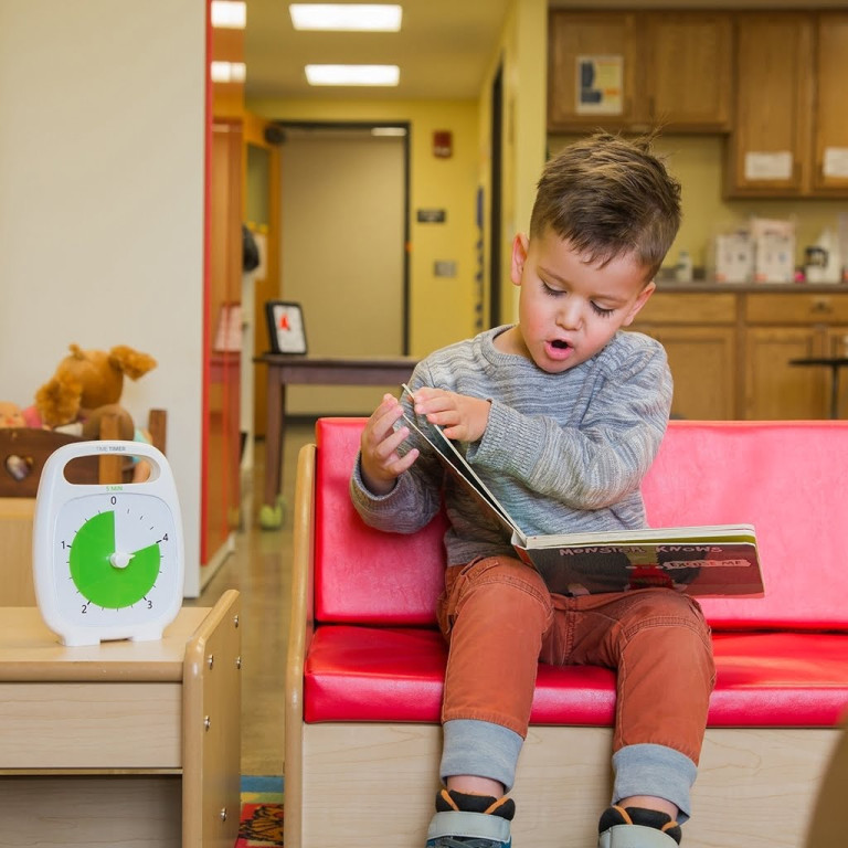 Klocka Time Timer® Plus Vit 20 min