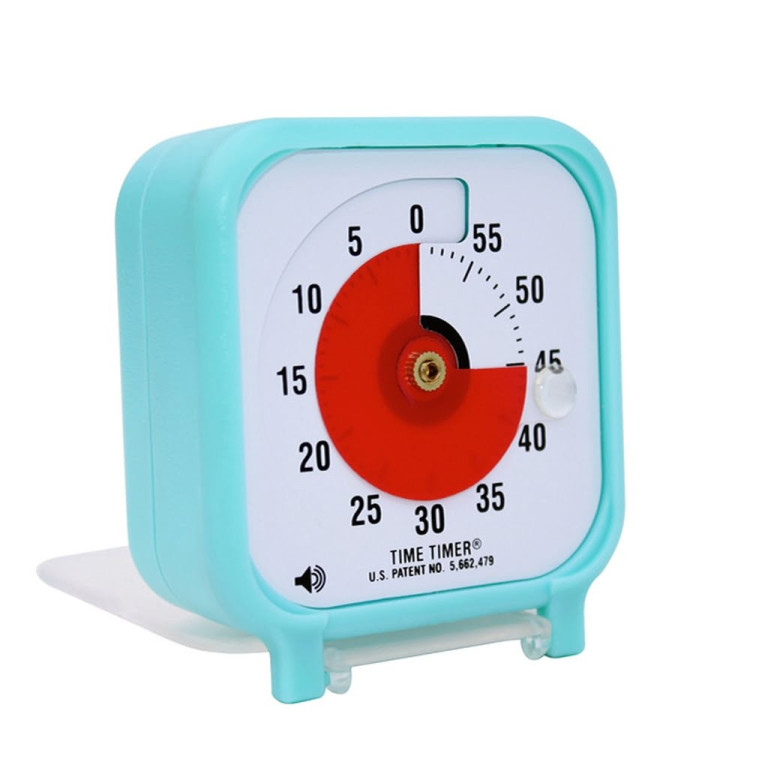Klocka Time Timer® Small 8x8cm Turkos