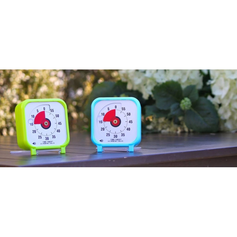 Klocka Time Timer® Small 8x8cm Turkos