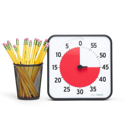 Klocka Time Timer® Medium 19x19 cm Magnetisk Klocka Time Timer® Medium 19x19 cm Magnetisk