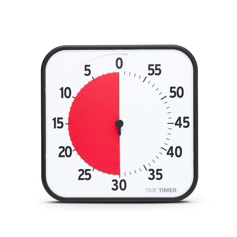 Klocka Time Timer® Large 30x30 cm Magnetisk
