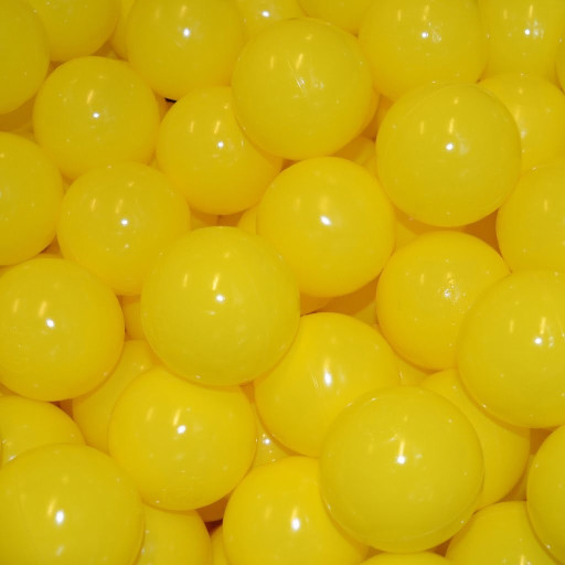 Bollar 75mm, gul, 500 st