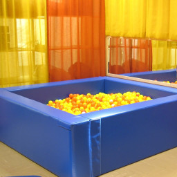 Bollhav yttermått 200*200*60cm, Mörkblå Bollhav yttermått 200*200*60cm, Mörkblå