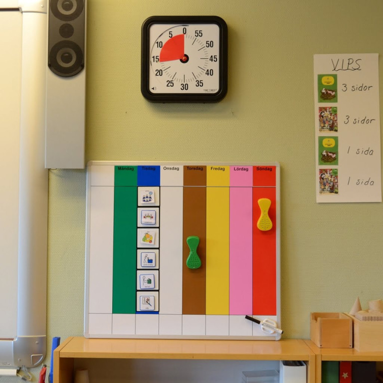 Symbolix planeringskalender veckotavla 60x67cm,färg