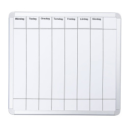 Symbolix planeringskalender veckotavla 60x67 cm,vit Symbolix planeringskalender veckotavla 60x67 cm,vit