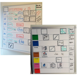 Symbolix planeringskalender veckotavla 60x67 cm,vit Symbolix planeringskalender veckotavla 60x67 cm,vit