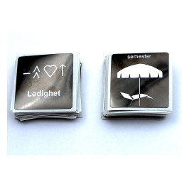 Symbolix bildstöd självhäftande symboler 48st