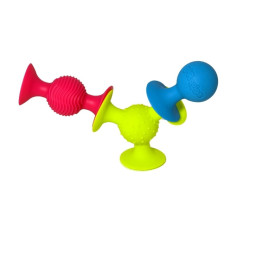 Taktila sugproppar 3pack Taktila sugproppar 3pack