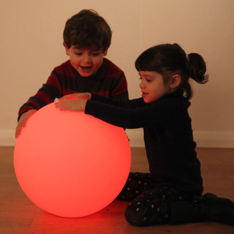 Ljusboll, inkl fjärrkontroll