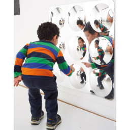 Akrylspegel konvex 9 bubblor Akrylspegel konvex 9 bubblor