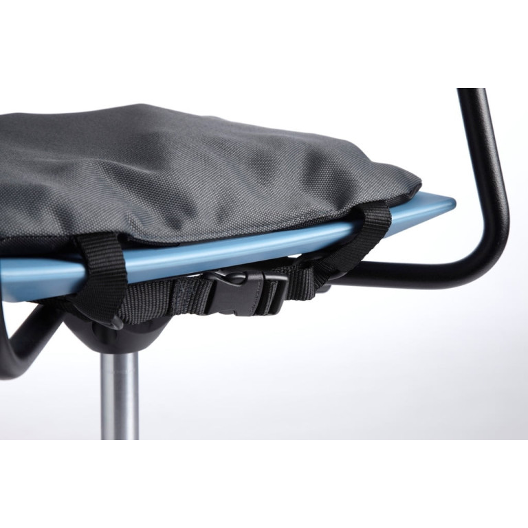 Sittdyna Protac Bolldyna™ 40x40cm, 38mm bollar, snabbfäste, Dark Grey