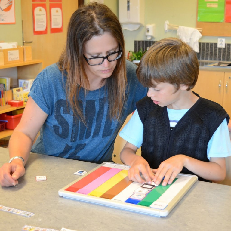 Symbolix magnetkort veckodagar 7x7cm (7st), färg