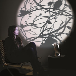 Effekthjul till Spaceprojektor - "Skog" inkl 4 färger