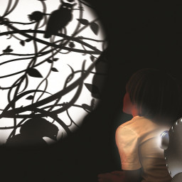 Effekthjul till Spaceprojektor - "Skog" inkl 4 färger