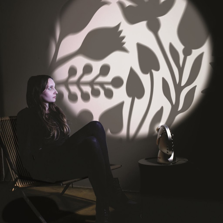 Effekthjul till Spaceprojektor - "Blommor" inkl 4 färger