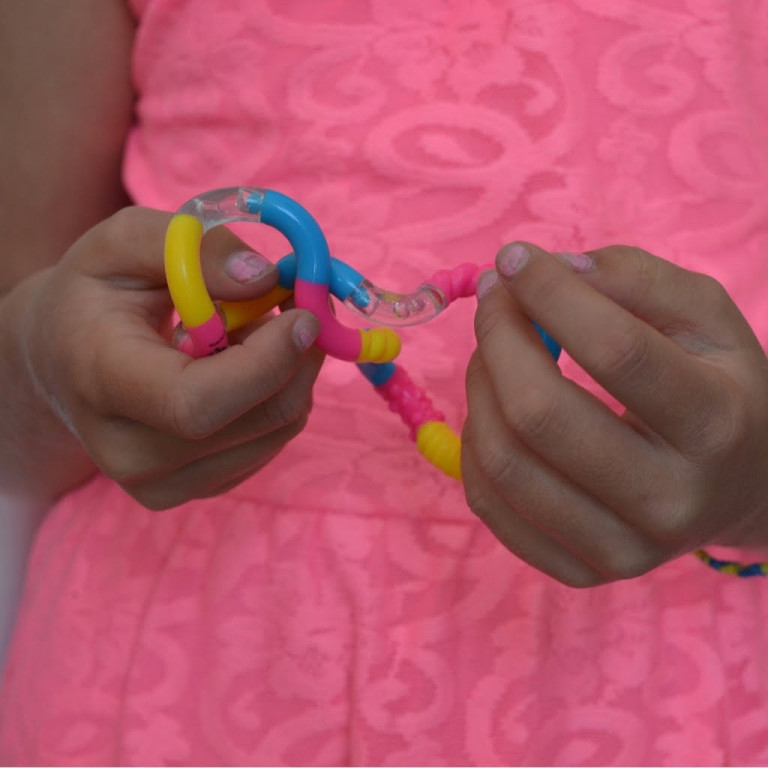 Tangle junior, textur