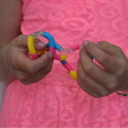 Tangle junior, textur