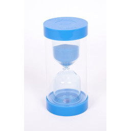 Sand-timer 16cm - 5 minuter (blå) Sand-timer 16cm - 5 minuter (blå)