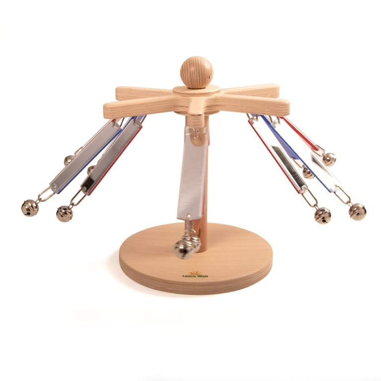 Spegelkarusell med bjällror