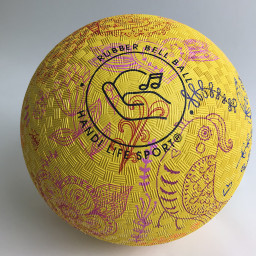 Gummiboll med bjällror