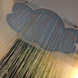 Ljusregn, takfäste för fiberoptik Ljusregn, takfäste för fiberoptik