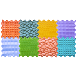 Ortoto Taktila mattor Nature gifts 8-pack Ortoto Taktila mattor Nature gifts 8-pack