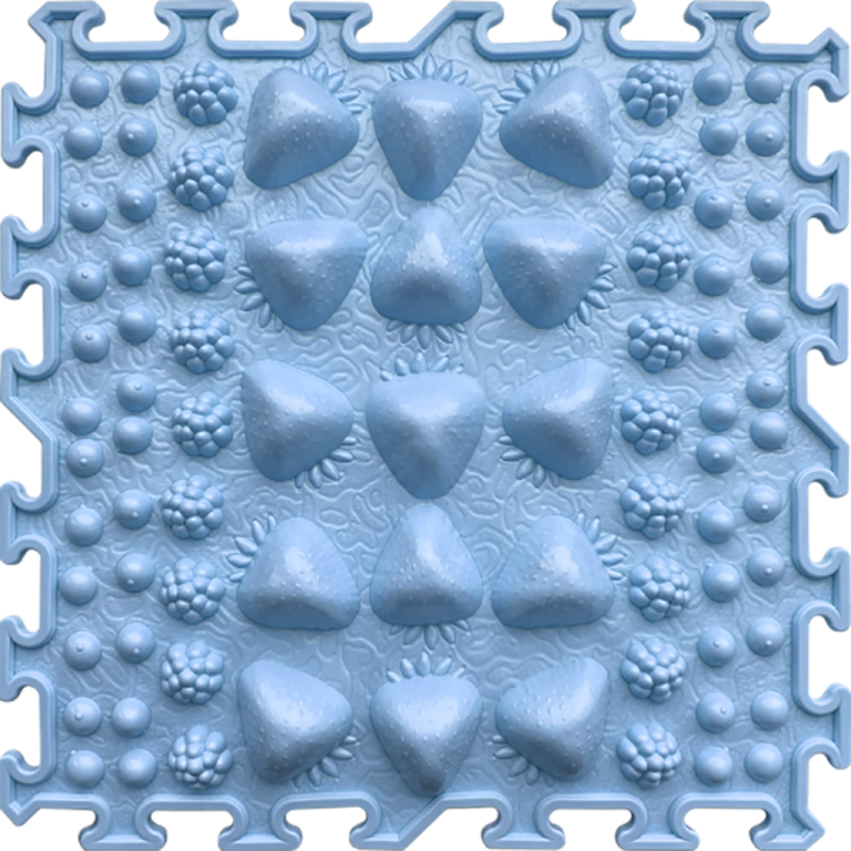 Ortonature Taktila mattor soft pastel 8-pack