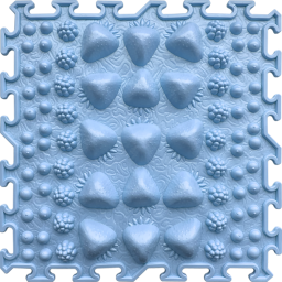 Ortonature Taktila mattor soft pastel 8-pack Ortonature Taktila mattor soft pastel 8-pack