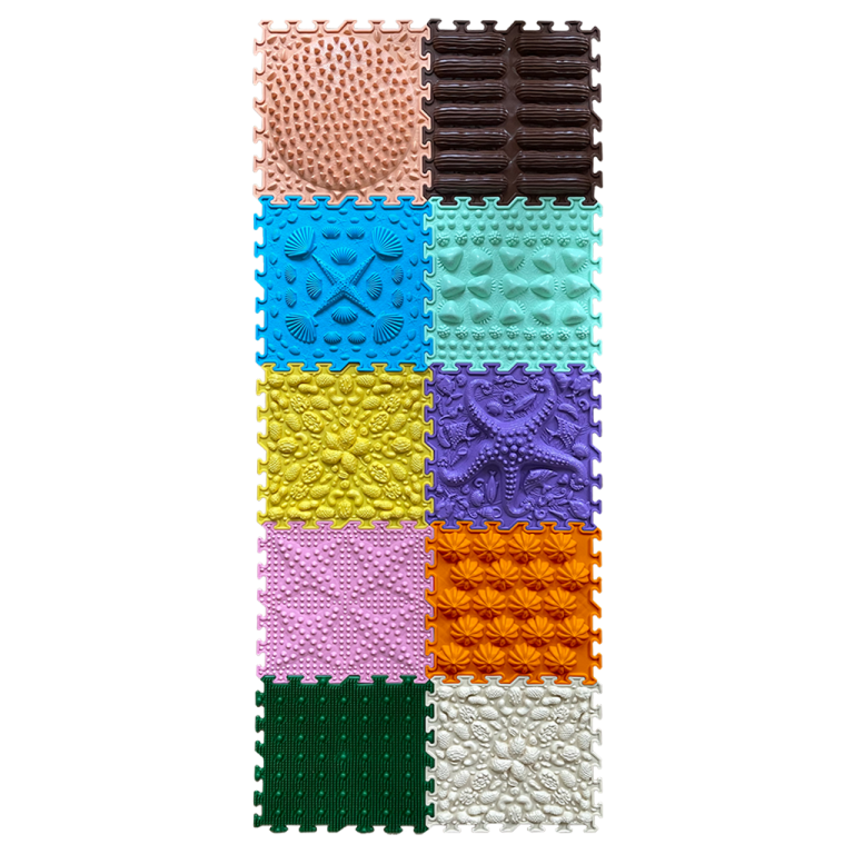 Ortonature taktila mattor Morning miracle 10-pack