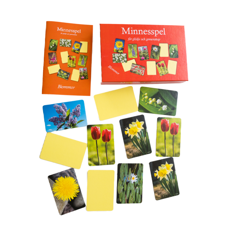 Minnesspel Svenska Blommor