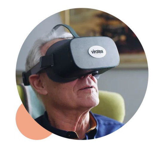 Virotea VR-headset (12 mån)