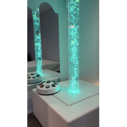 Bubbelrör med fiskar 1.75m, Ø 15cm