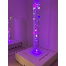 Bubbelrör med bollar 1.75m, Ø 20cm