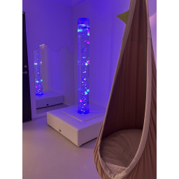 Bubbelrör med bollar 1.75m, Ø 20cm