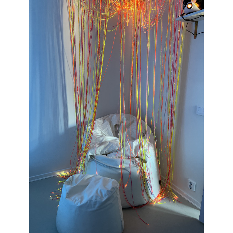 Bollfåtölj Protac SenSit® Off White inkl fotpall