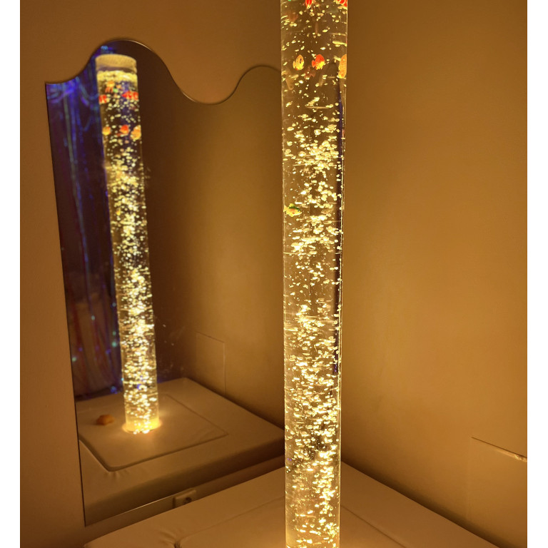 Akrylspegel Vågformad B100cm H 135cm