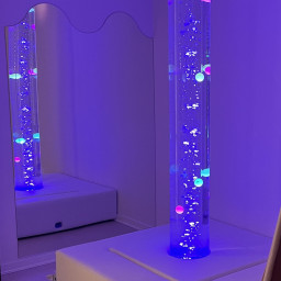 Akrylspegel Vågformad B100cm H 135cm