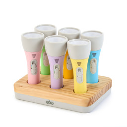 Ficklampor med färg