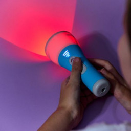 Ficklampor med färg