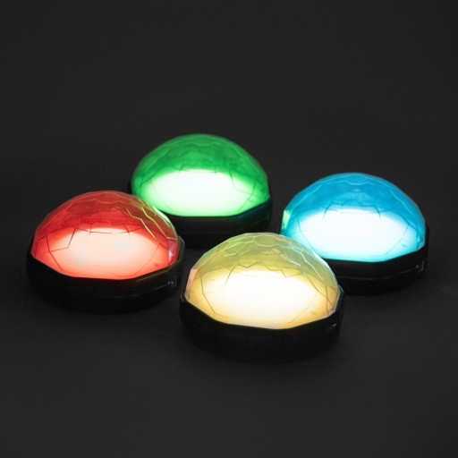 Ljuskupoler diamant 4-pack