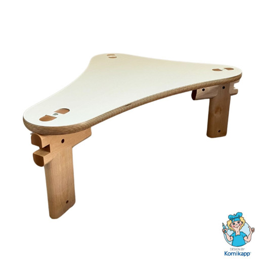 Palle Sadelform, vit