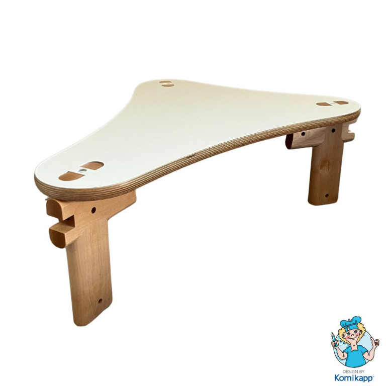 Palle Sadelform, vit