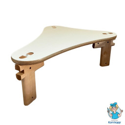 Palle Sadelform, vit