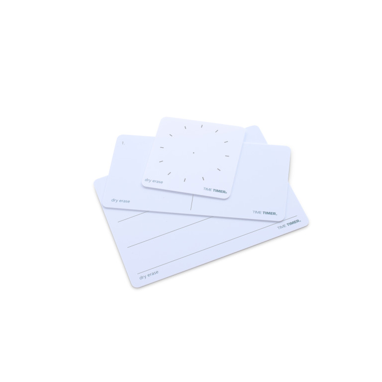 Extra whiteboard kort till Time timer