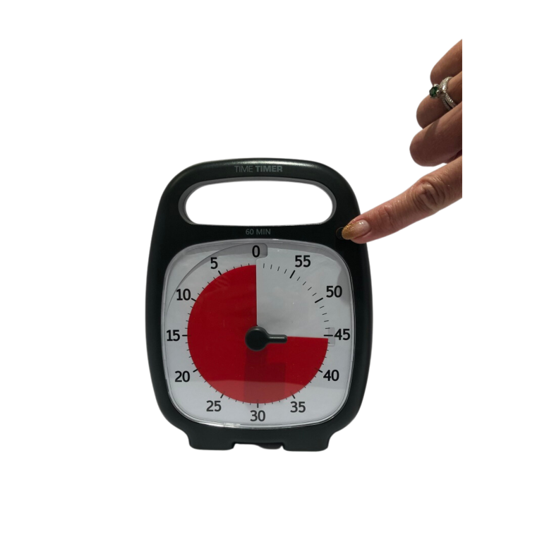 Klocka Time Timer® Plus Grå 60 min